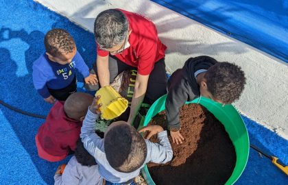 התנדבות – גן ילדי מבקשי מקלט בדרום ת״א