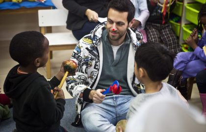 פעילות התנדבות: גן ילדים של פליטים בדרום ת"א