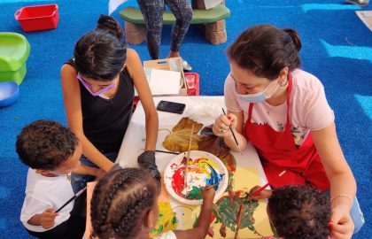פעולת התנדבות בגן ילדים, סניף תל אביב